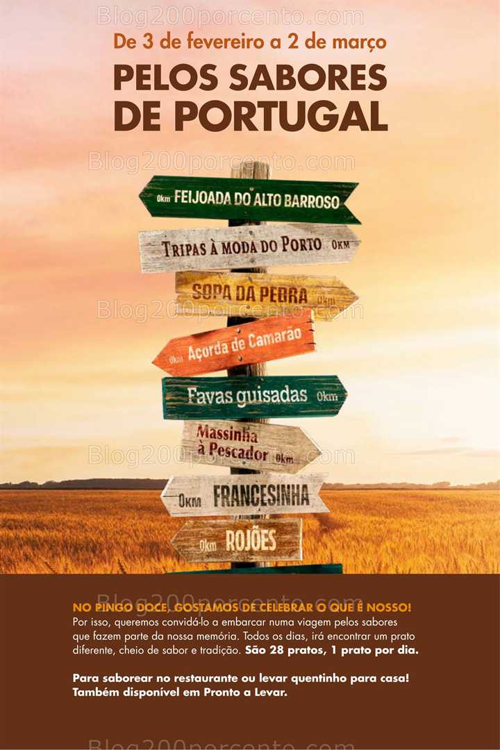 Antevisão Folheto PINGO DOCE Promoções Fim de Semana - 6 a 9 fevereiro