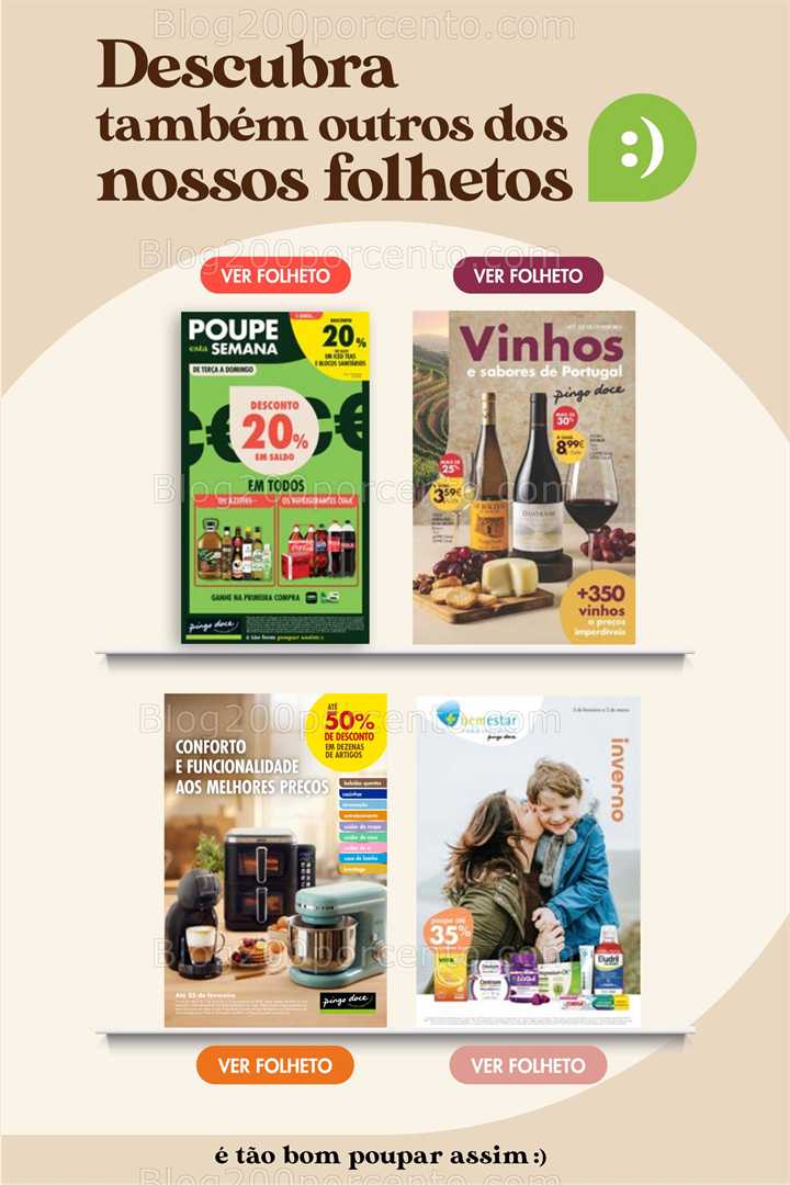 Antevisão Folheto PINGO DOCE Promoções Fim de Semana - 6 a 9 fevereiro