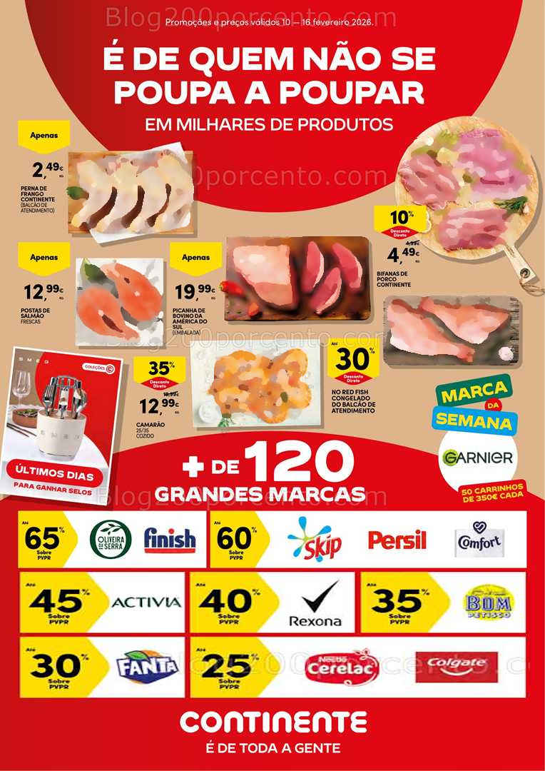 Antevisão Folheto CONTINENTE Promoções 10 a 16 fevereiro - Edição Digital