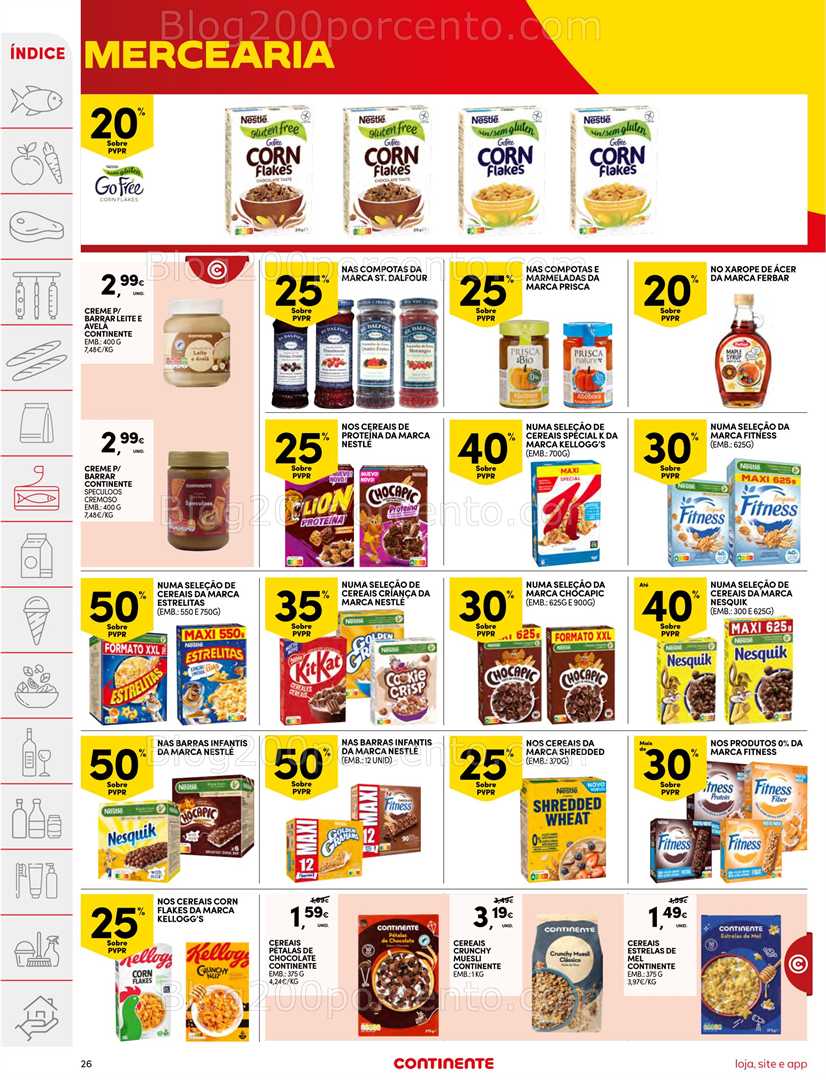 Antevisão Folheto CONTINENTE Promoções 10 a 16 fevereiro - Edição Digital