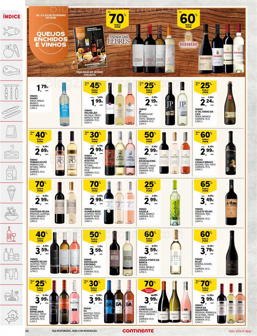 Antevisão Folheto CONTINENTE Promoções 10 a 16 fevereiro - Edição Digital