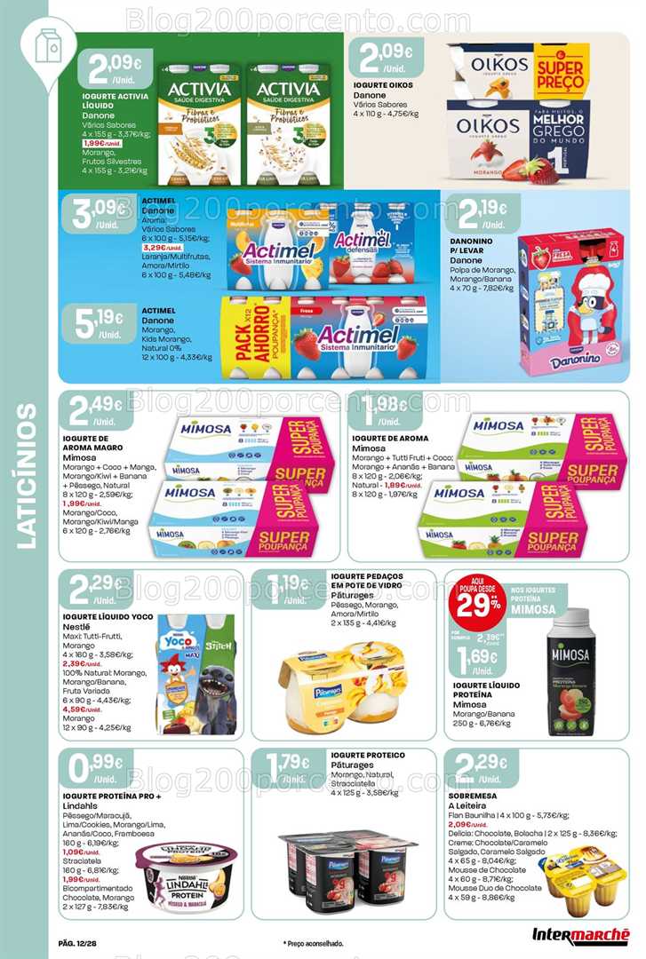 Antevisão Folheto INTERMARCHÉ Contact Promoções de 12 a 18 fevereiro