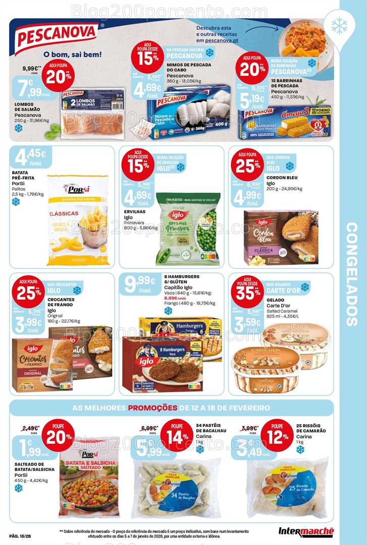 Antevisão Folheto INTERMARCHÉ Contact Promoções de 12 a 18 fevereiro