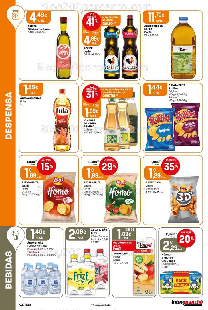 Antevisão Folheto INTERMARCHÉ Contact Promoções de 12 a 18 fevereiro