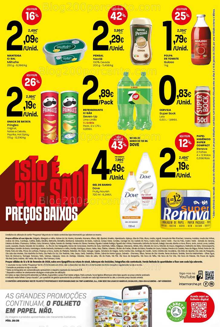 Antevisão Folheto INTERMARCHÉ Contact Promoções de 12 a 18 fevereiro