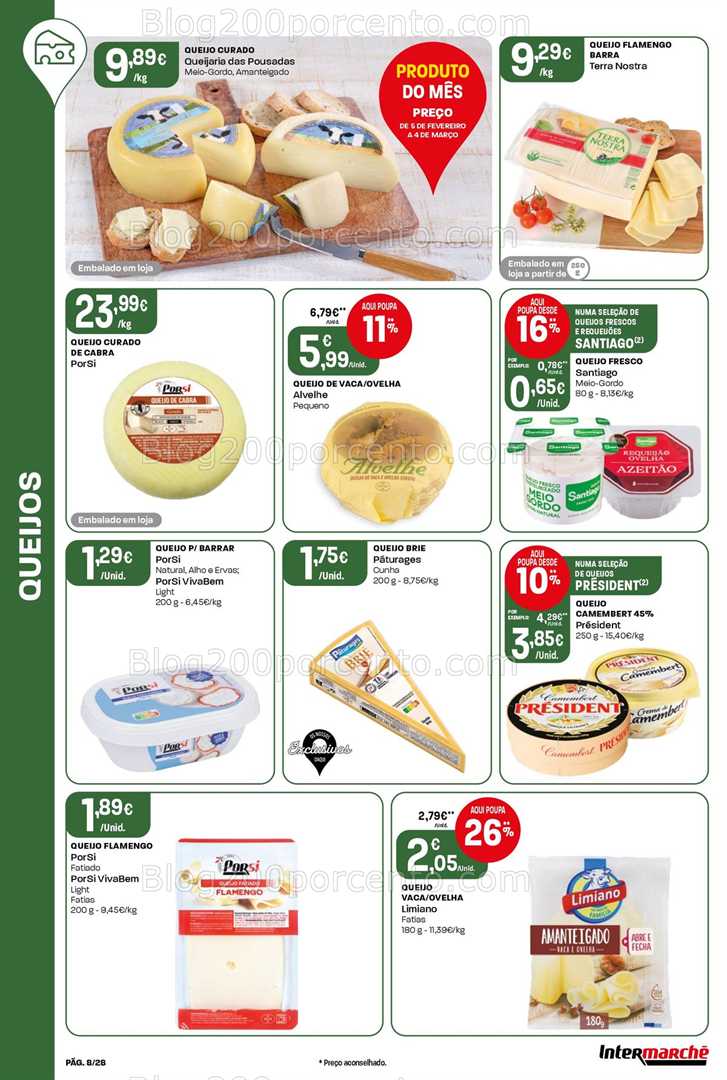 Antevisão Folheto INTERMARCHÉ Contact Promoções de 12 a 18 fevereiro