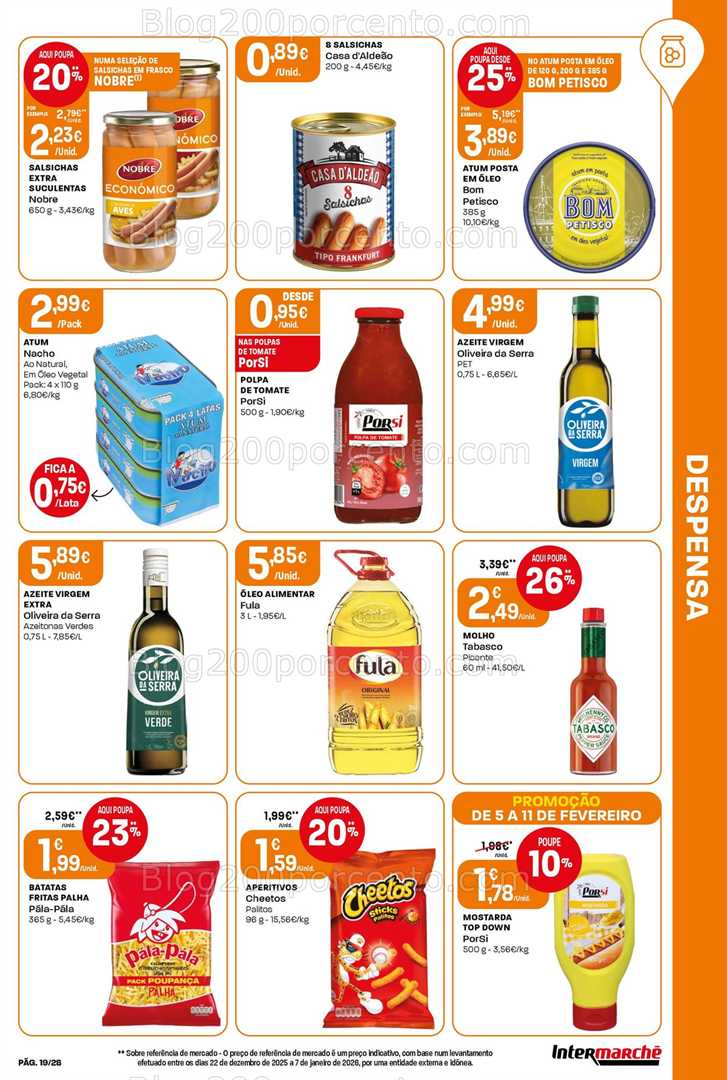 Antevisão Folheto INTERMARCHÉ Contact Promoções de 5 a 11 fevereiro