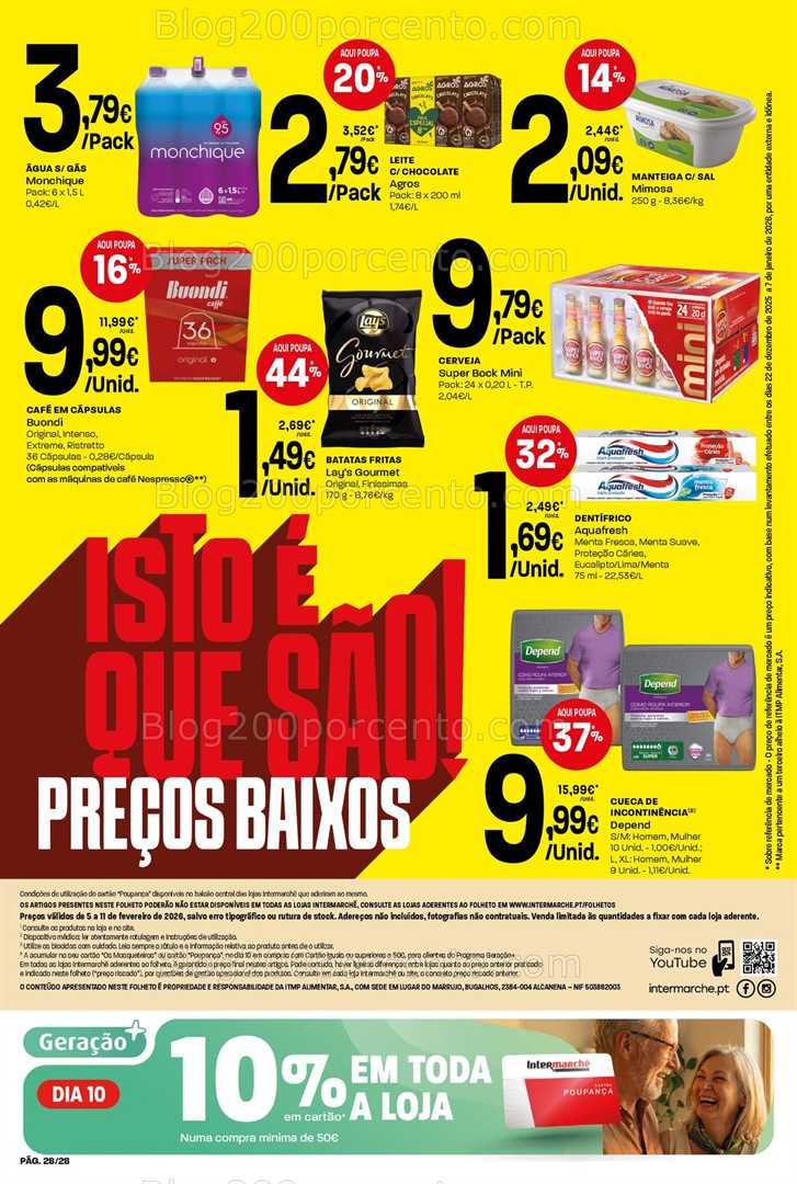 Antevisão Folheto INTERMARCHÉ Contact Promoções de 5 a 11 fevereiro