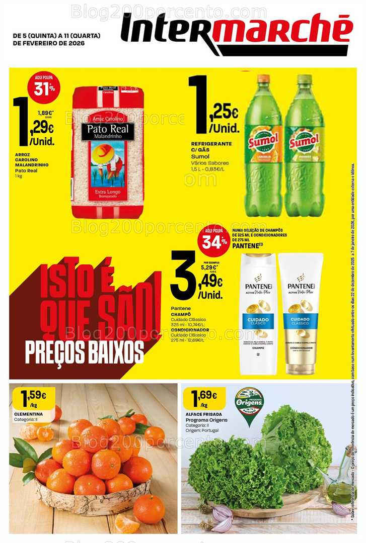 Antevisão Folheto INTERMARCHÉ Mini Promoções de 5 a 11 fevereiro