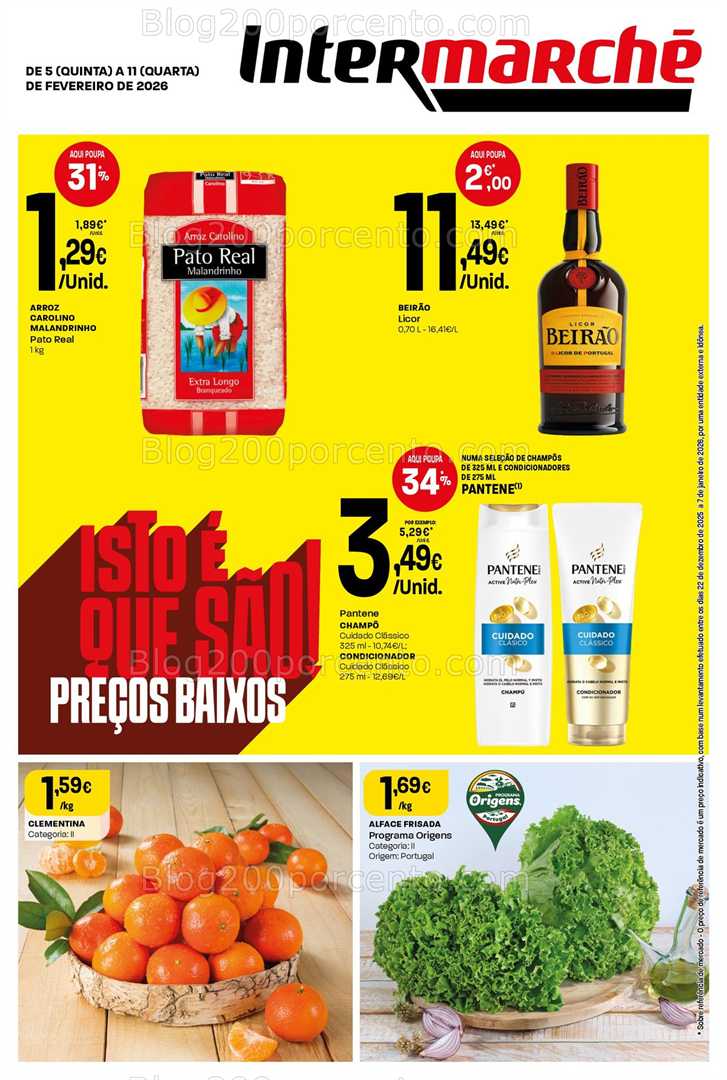 Antevisão Folheto INTERMARCHÉ Mini Promoções de 5 a 11 fevereiro