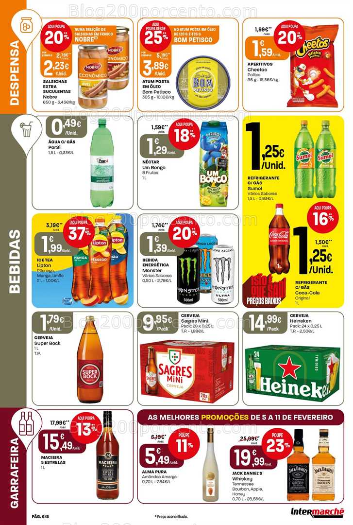 Antevisão Folheto INTERMARCHÉ Mini Promoções de 5 a 11 fevereiro