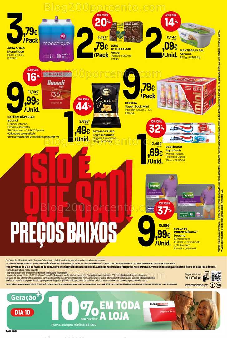 Antevisão Folheto INTERMARCHÉ Mini Promoções de 5 a 11 fevereiro