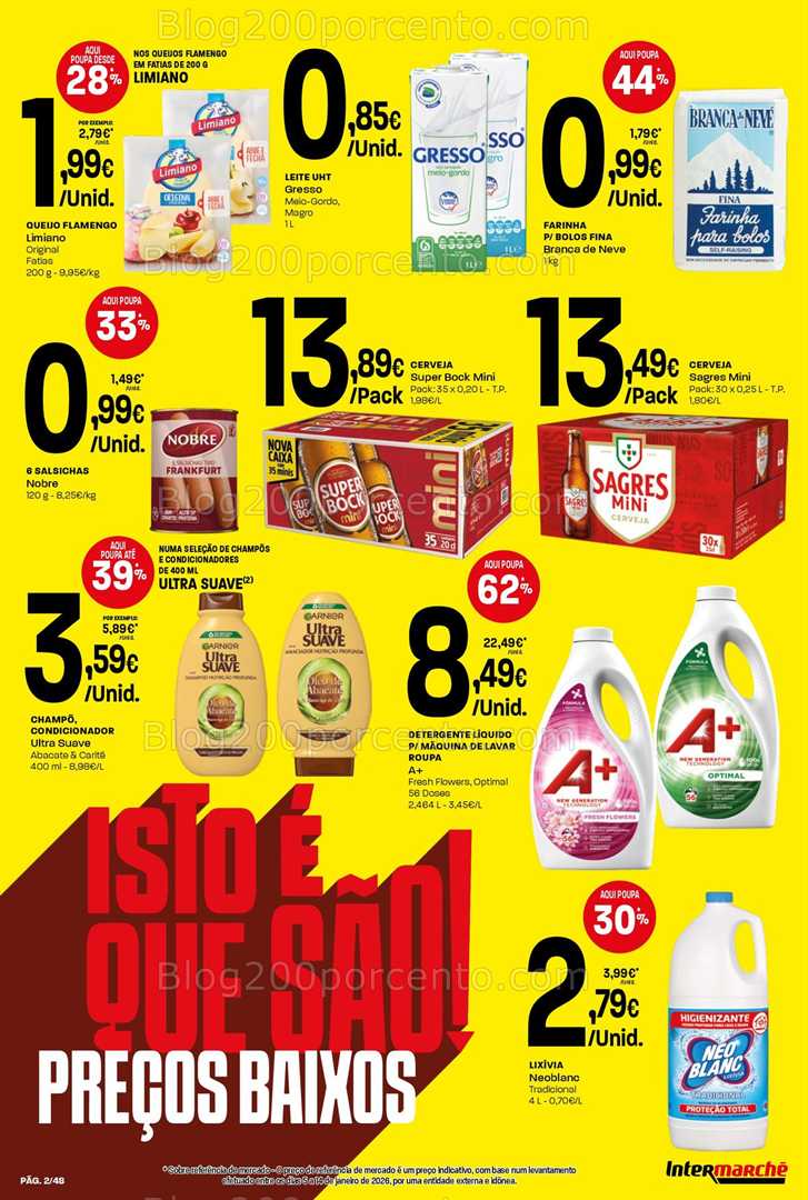 Antevisão Folheto INTERMARCHÉ Super Promoções de 12 a 18 fevereiro