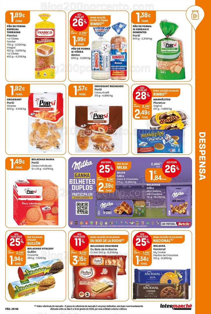 Antevisão Folheto INTERMARCHÉ Super Promoções de 12 a 18 fevereiro
