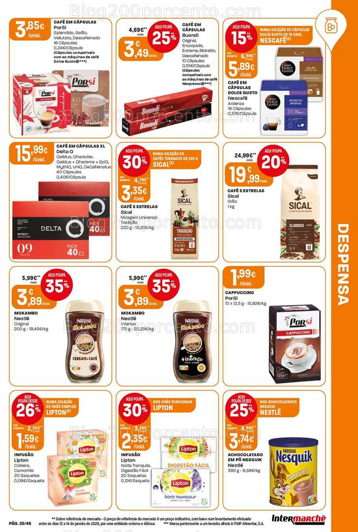 Antevisão Folheto INTERMARCHÉ Super Promoções de 12 a 18 fevereiro