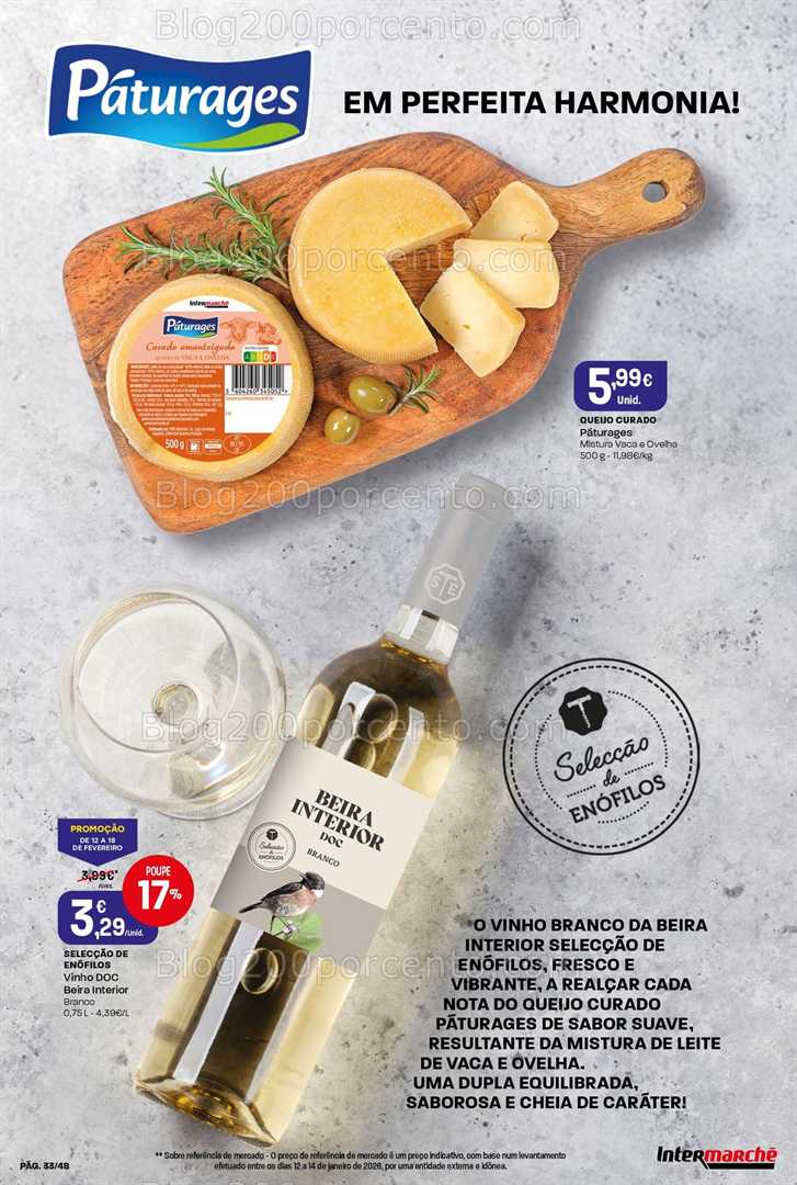 Antevisão Folheto INTERMARCHÉ Super Promoções de 12 a 18 fevereiro