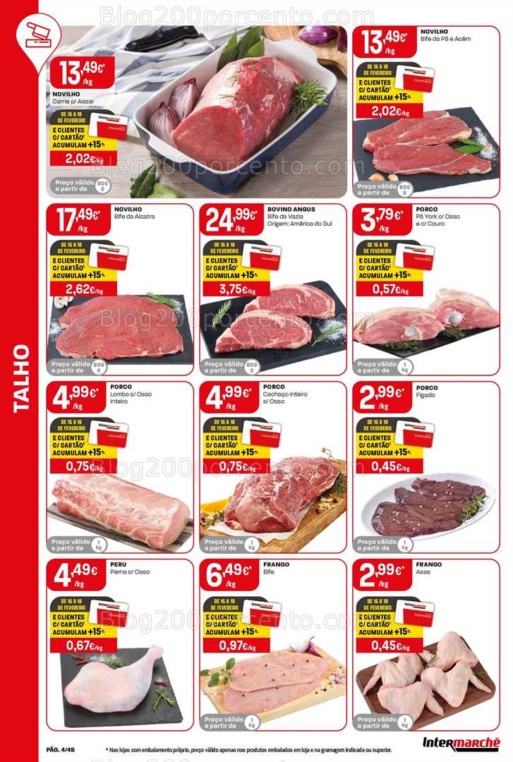 Antevisão Folheto INTERMARCHÉ Super Promoções de 12 a 18 fevereiro