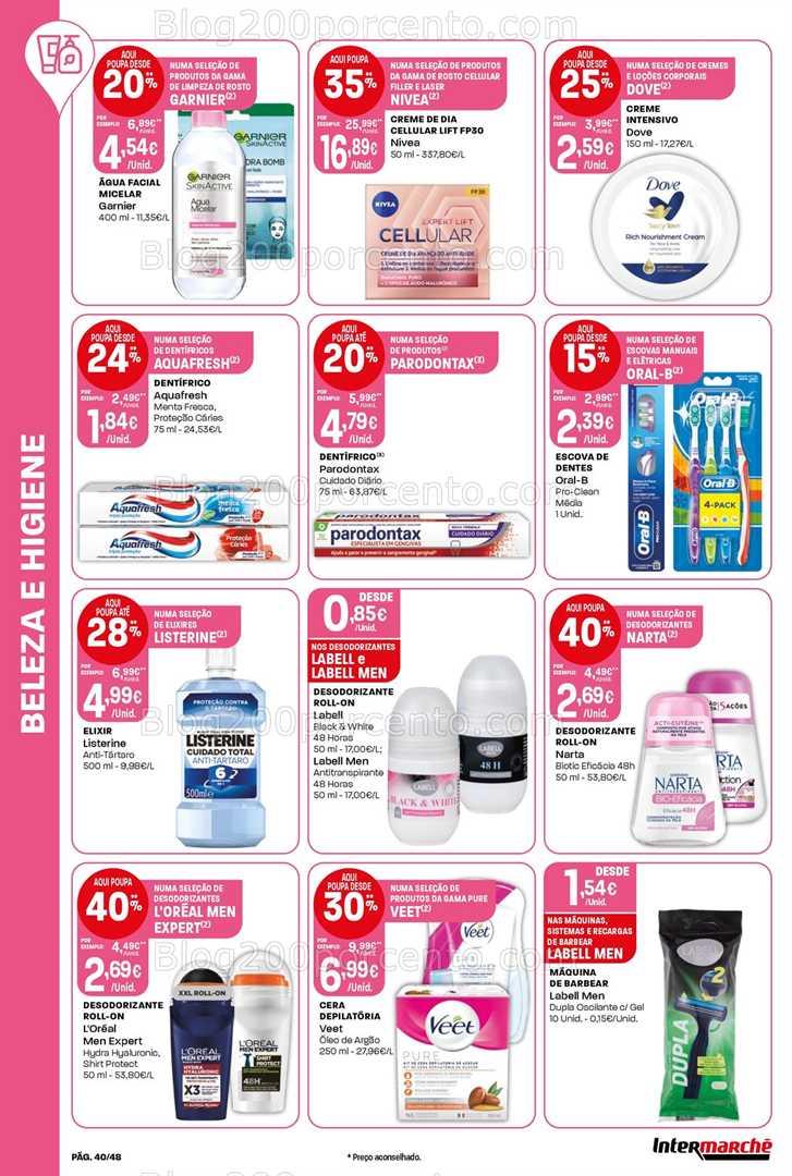 Antevisão Folheto INTERMARCHÉ Super Promoções de 12 a 18 fevereiro