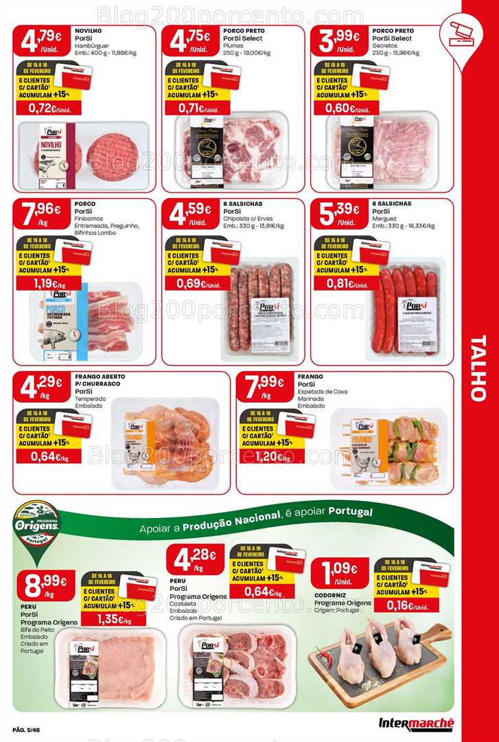 Antevisão Folheto INTERMARCHÉ Super Promoções de 12 a 18 fevereiro