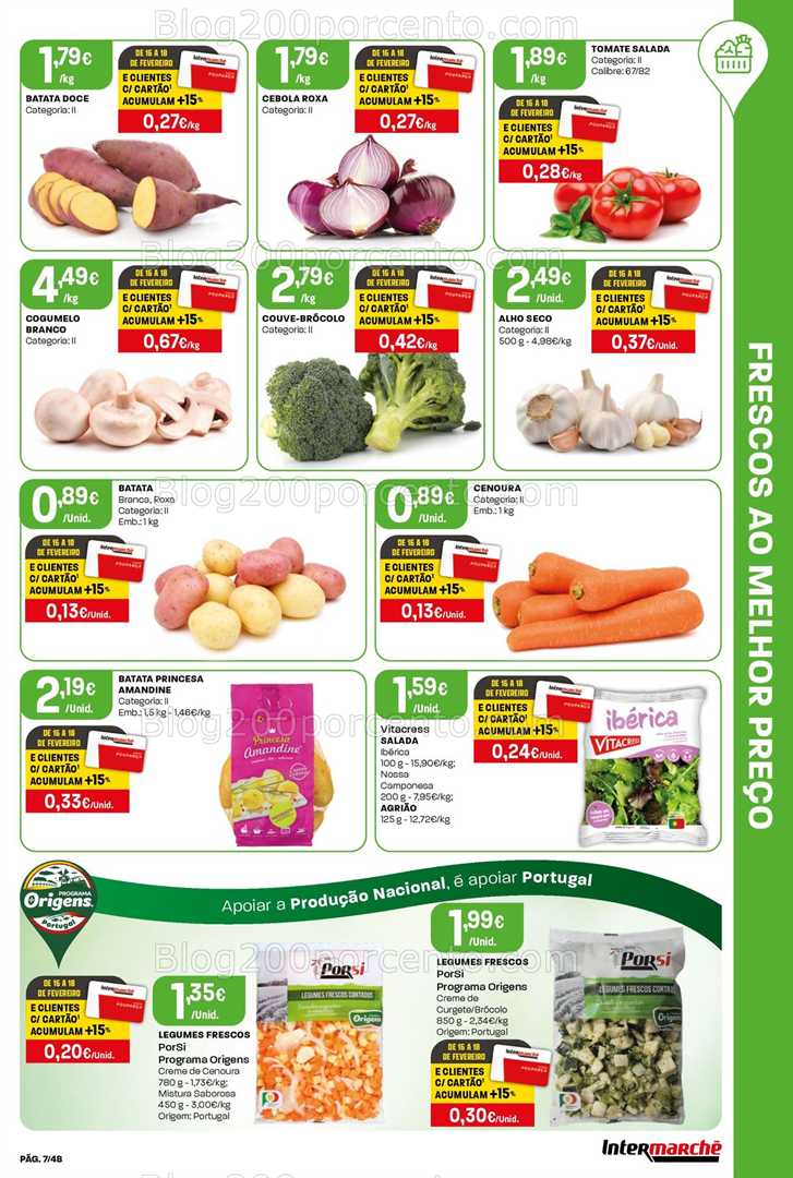 Antevisão Folheto INTERMARCHÉ Super Promoções de 12 a 18 fevereiro