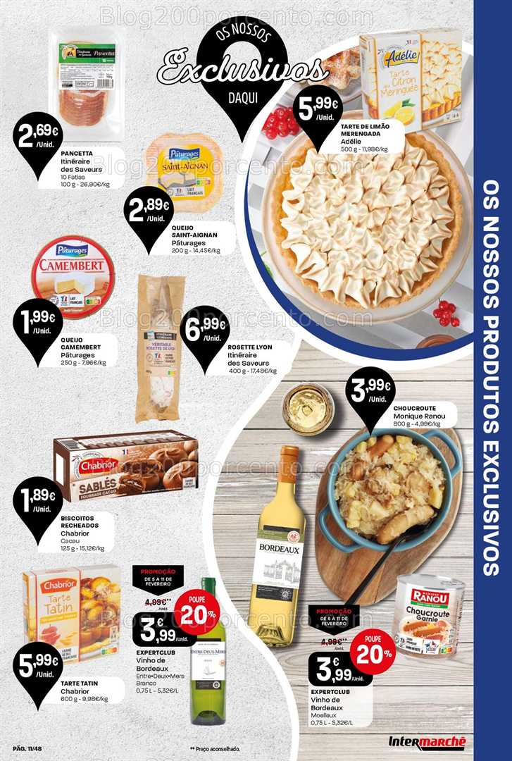 Antevisão Folheto INTERMARCHÉ Super Promoções de 5 a 11 fevereiro