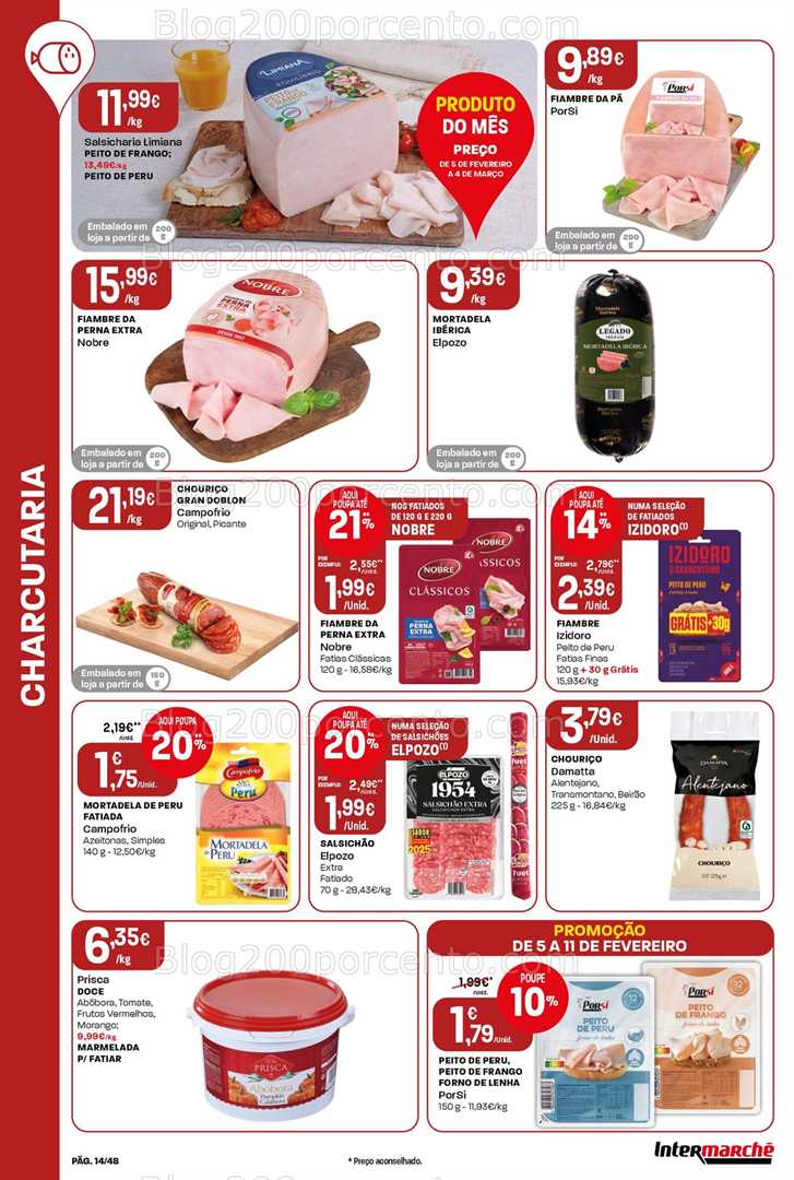 Antevisão Folheto INTERMARCHÉ Super Promoções de 5 a 11 fevereiro