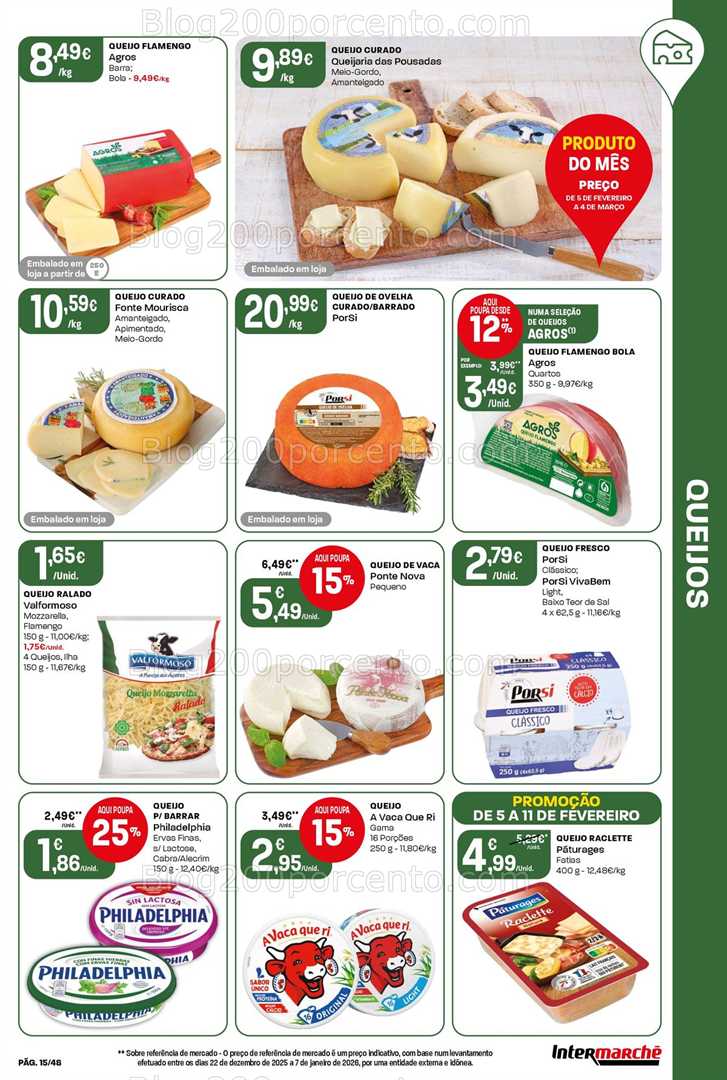 Antevisão Folheto INTERMARCHÉ Super Promoções de 5 a 11 fevereiro
