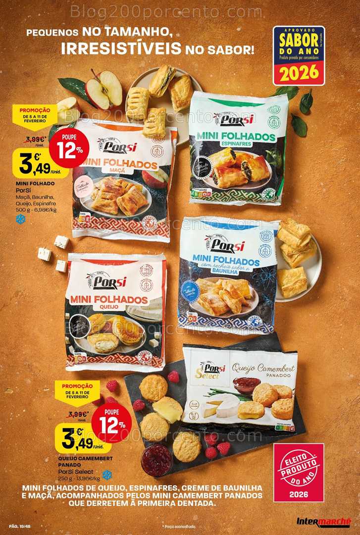 Antevisão Folheto INTERMARCHÉ Super Promoções de 5 a 11 fevereiro