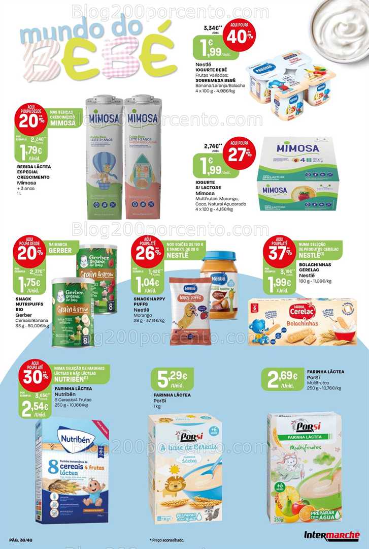 Antevisão Folheto INTERMARCHÉ Super Promoções de 5 a 11 fevereiro