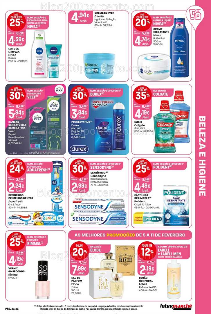 Antevisão Folheto INTERMARCHÉ Super Promoções de 5 a 11 fevereiro