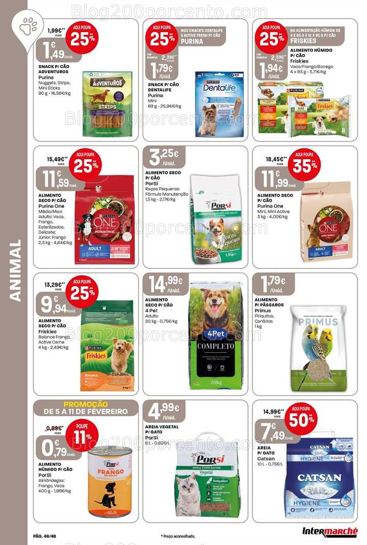 Antevisão Folheto INTERMARCHÉ Super Promoções de 5 a 11 fevereiro