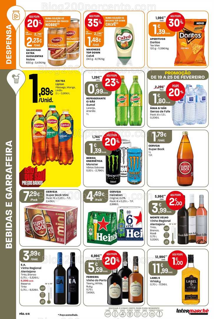 Antevisão Folheto INTERMARCHÉ Mini Promoções de 19 a 25 fevereiro