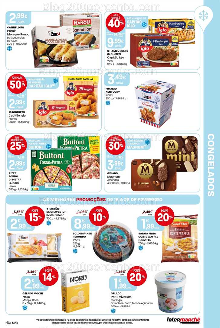 Antevisão Folheto INTERMARCHÉ Super Promoções de 19 a 25 fevereiro