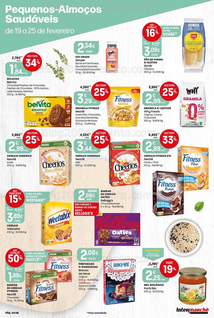 Antevisão Folheto INTERMARCHÉ Super Promoções de 19 a 25 fevereiro