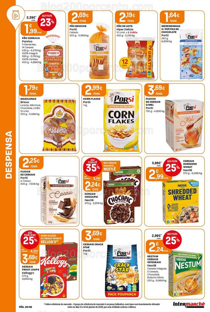 Antevisão Folheto INTERMARCHÉ Super Promoções de 19 a 25 fevereiro