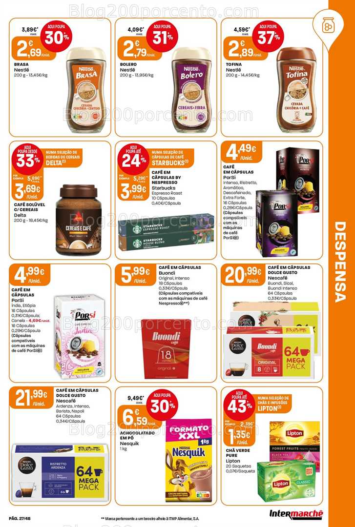 Antevisão Folheto INTERMARCHÉ Super Promoções de 19 a 25 fevereiro