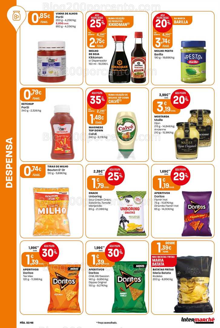 Antevisão Folheto INTERMARCHÉ Super Promoções de 19 a 25 fevereiro