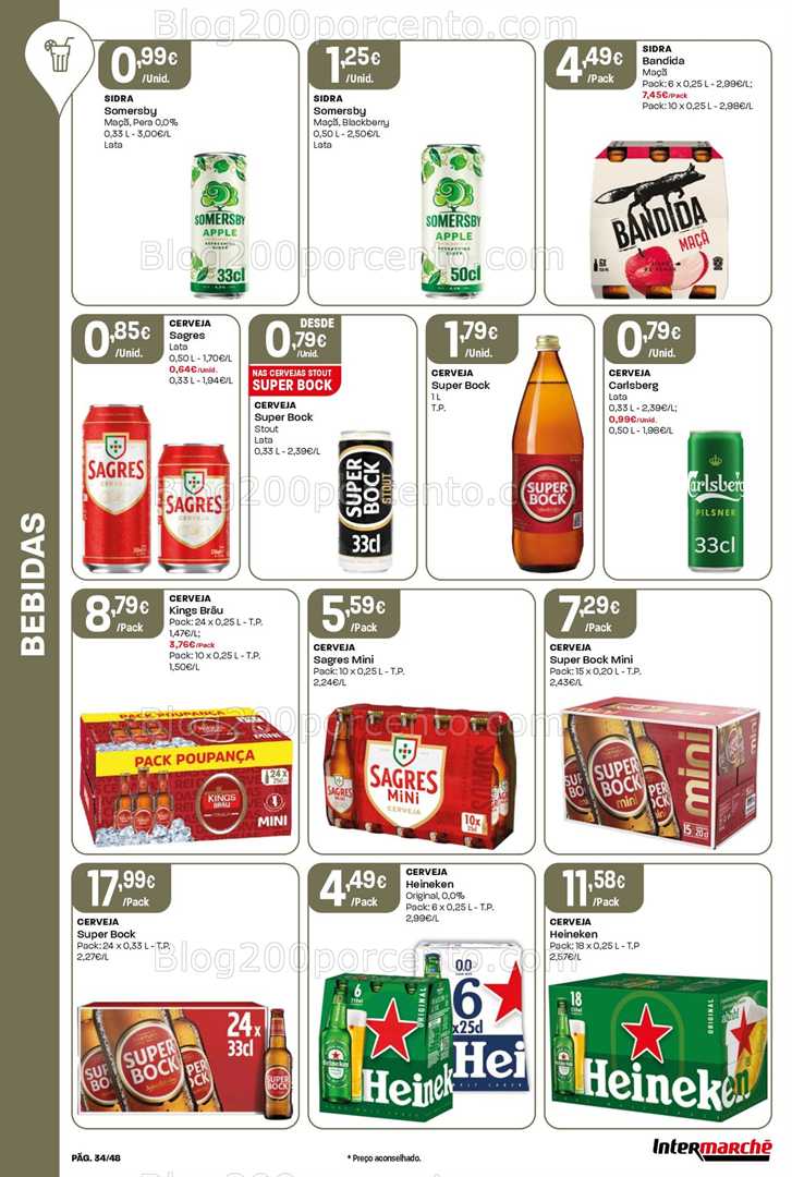 Antevisão Folheto INTERMARCHÉ Super Promoções de 19 a 25 fevereiro