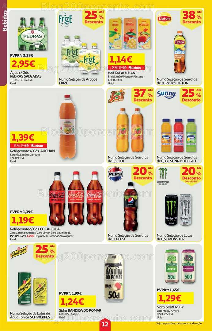 Antevisão Folheto AUCHAN - MINIPREÇO Promoções de 5 a 11 fevereiro