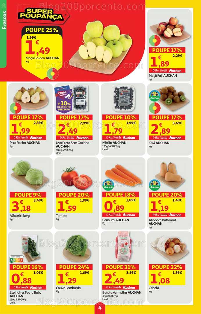 Antevisão Folheto AUCHAN - MINIPREÇO Promoções de 5 a 11 fevereiro