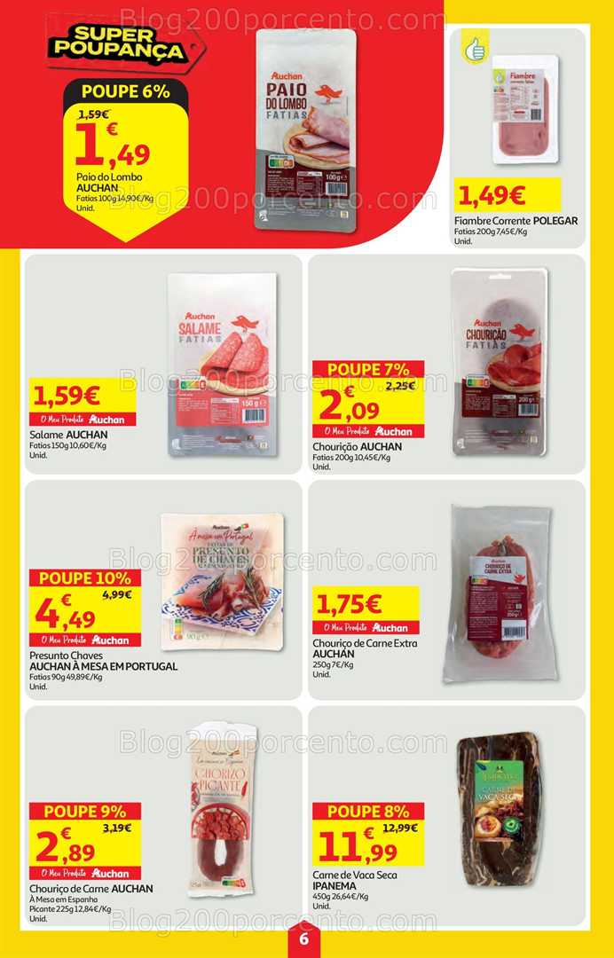 Antevisão Folheto AUCHAN - MINIPREÇO Promoções de 5 a 11 fevereiro