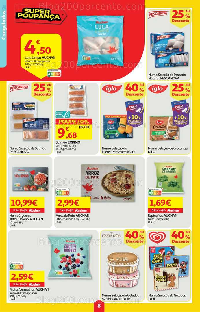 Antevisão Folheto AUCHAN - MINIPREÇO Promoções de 5 a 11 fevereiro