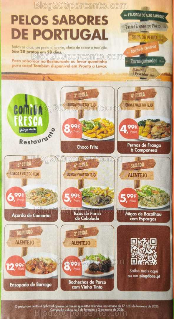 Antevisão Folheto PINGO DOCE Promoções de 17 a 23 fevereiro