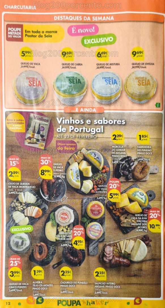Antevisão Folheto PINGO DOCE Promoções de 17 a 23 fevereiro