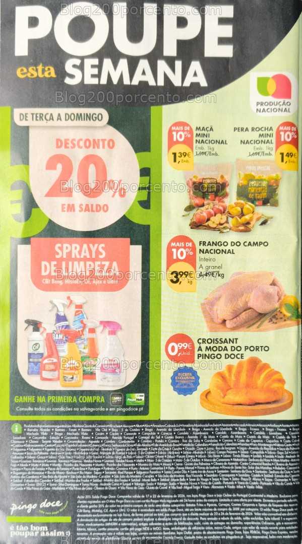 Antevisão Folheto PINGO DOCE Promoções de 17 a 23 fevereiro