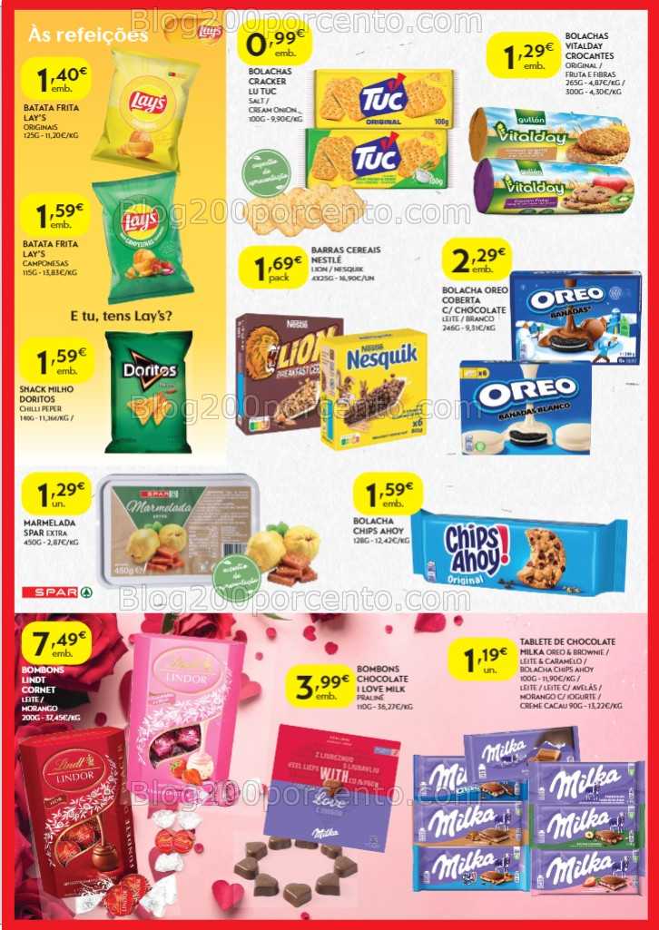 Antevisão Folheto SPAR Promoções de 3 a 15 fevereiro