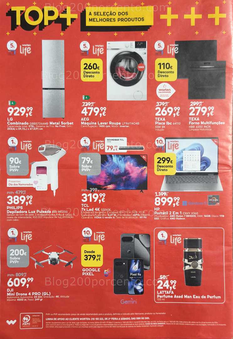 Antevisão Folheto WORTEN Promoções de 10 a 23 fevereiro