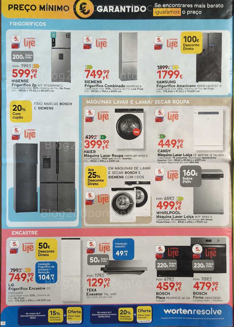 Antevisão Folheto WORTEN Promoções de 10 a 23 fevereiro