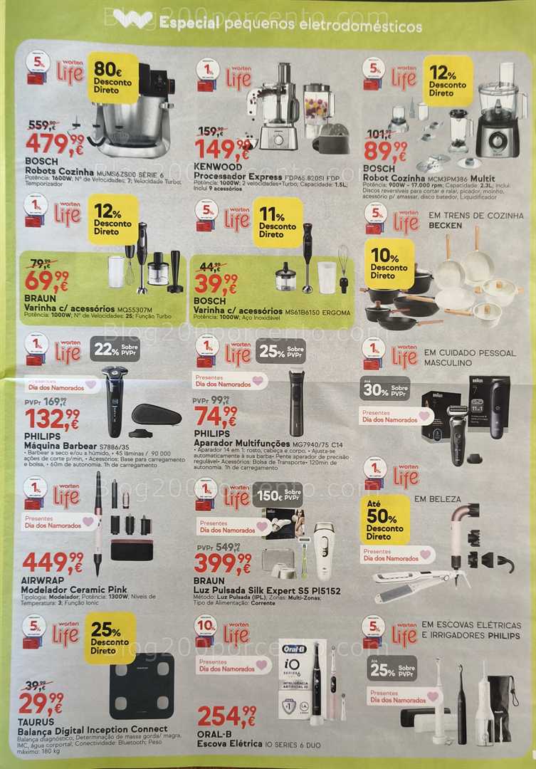 Antevisão Folheto WORTEN Promoções de 10 a 23 fevereiro