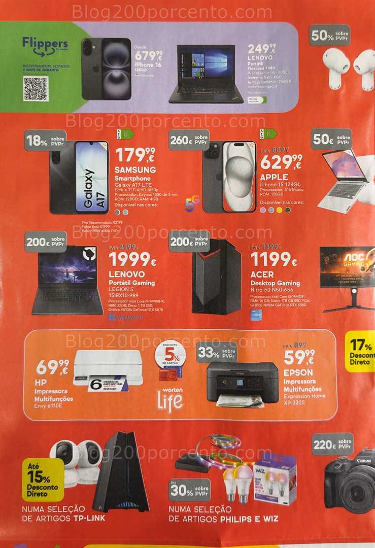 Antevisão Folheto WORTEN Extra Promoções até 23 fevereiro